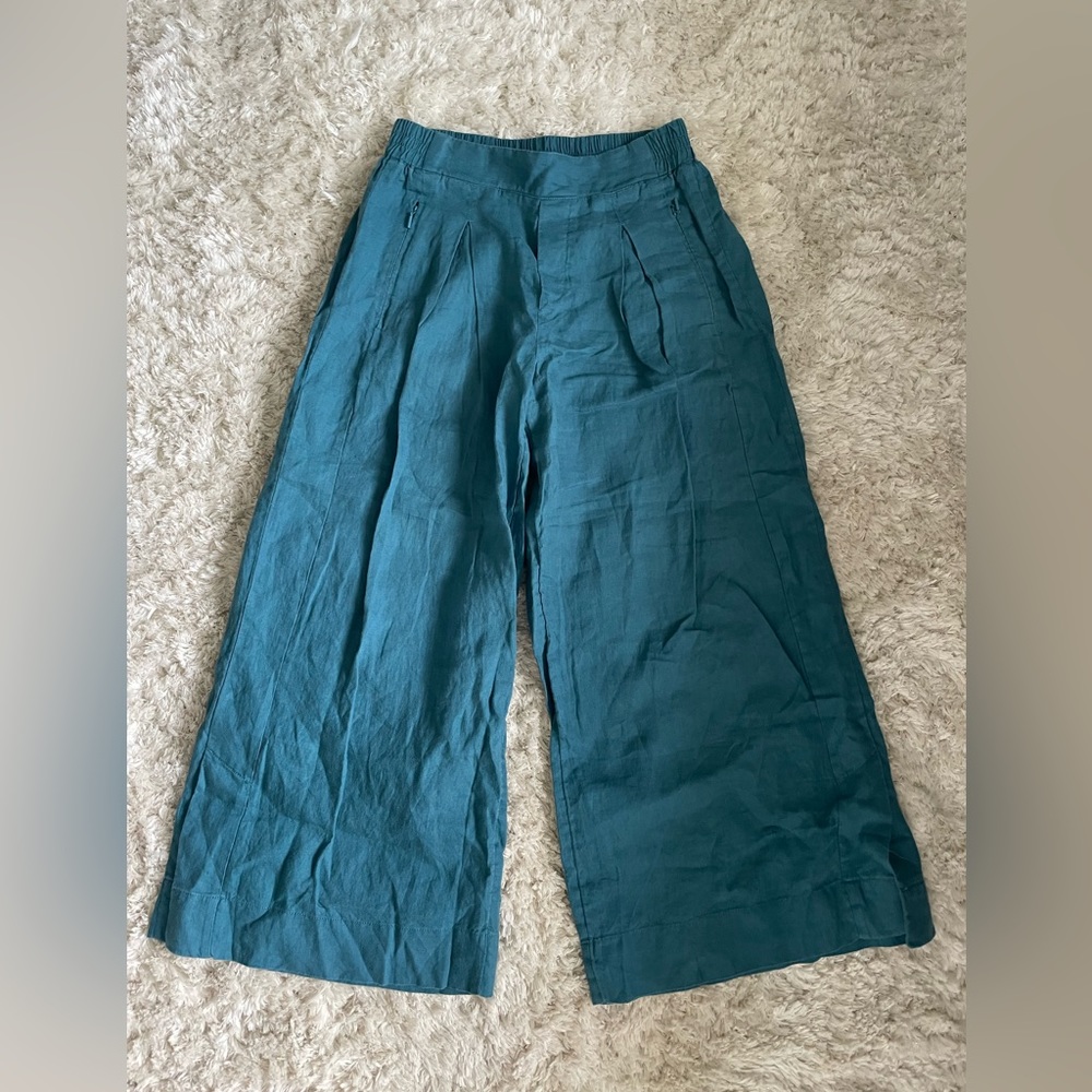 Athleta wide leg pants